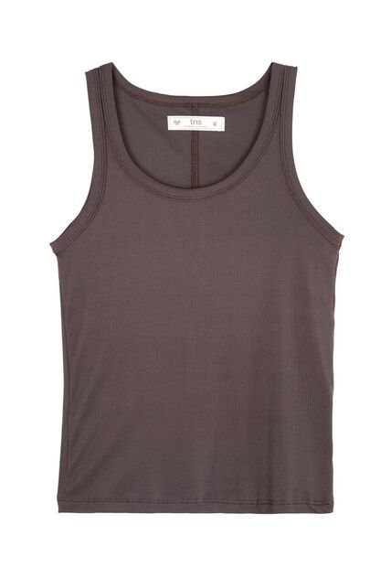 Tennis Camiseta Manga Sisa Café Para Mujer