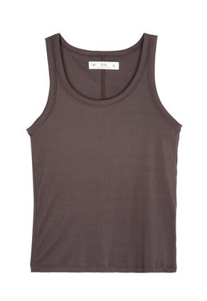 Tennis Camiseta Manga Sisa Café Para Mujer