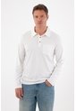 Tennis Camiseta De Cuello Polo Blanca Para Hombre de Tennis