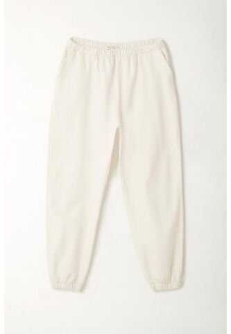 Tennis Pantalón Con Pretina Y Bota Elástica Crudo Para Mujer Tennis