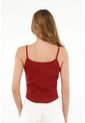 Tennis Camiseta Crop Top Roja Para Mujer de Tennis