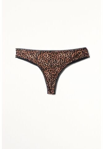 Tennis Panty Tipo Tanga Animal Print Para Mujer Tennis