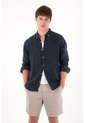Tennis Bermuda Tipo Chino Gris Para Hombre de Tennis