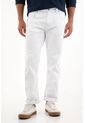 Tennis Jean Recto Cinco Bolsillos Blanco Para Hombre de Tennis