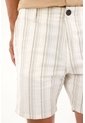 Tennis Bermuda Chino Con Diseño A Rayas Para Hombre de Tennis