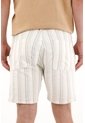 Tennis Bermuda Chino Con Diseño A Rayas Para Hombre de Tennis