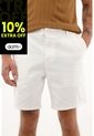 Tennis Bermuda Crudo Tipo Chino Para Hombre de Tennis