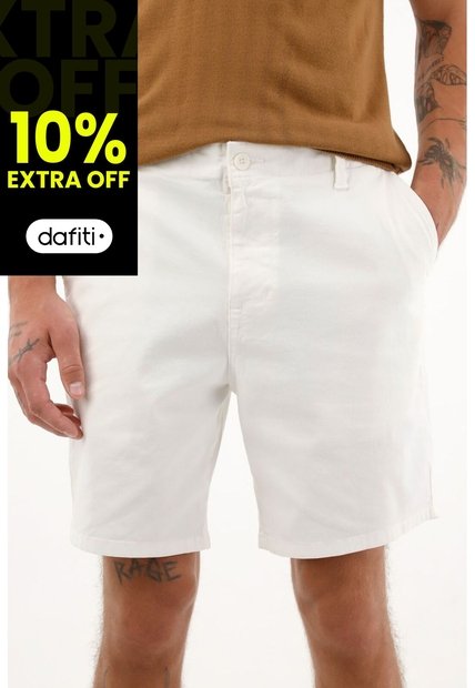 Tennis Bermuda Crudo Tipo Chino Para Hombre