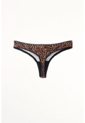 Tennis Panty Tipo Tanga Animal Print Para Mujer