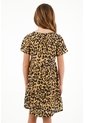 Vestido Corto De Animal Print Para Niña de Tennis