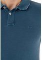 Tennis Polo Azul Con Raqueta Bordada Para Hombre de Tennis