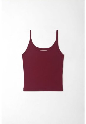 Tennis Camiseta Morada De Tiras Para Mujer