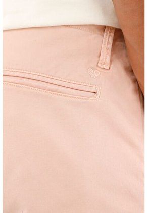 Bermida Rosada Tipo Chino Con Bolsillos Para Hombre