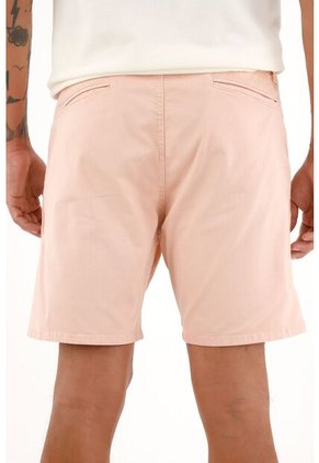 Bermida Rosada Tipo Chino Con Bolsillos Para Hombre