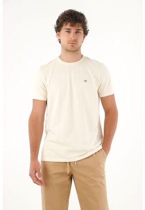 Tennis Camiseta En Tela Piqué Crudo Para Hombre