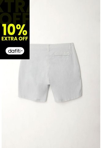 Bermuda Azul Tipo Chino Para Hombre Tennis