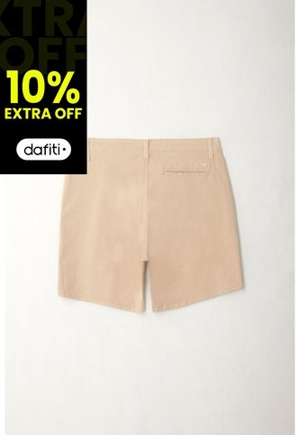 Bermuda Café Tipo Chino Para Hombre Tennis