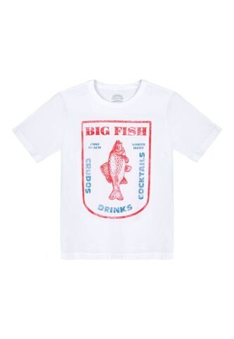 Tennis Camiseta Blanca Estampada Para Hombre Tennis