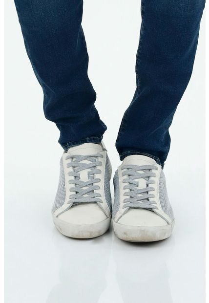 Tenis Para Hombre Marca Tennis, De Cuero Y Fondo Entero