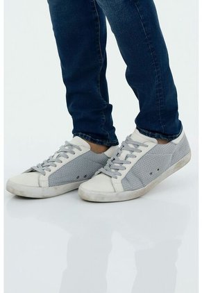 Tenis Para Hombre Marca Tennis, De Cuero Y Fondo Entero