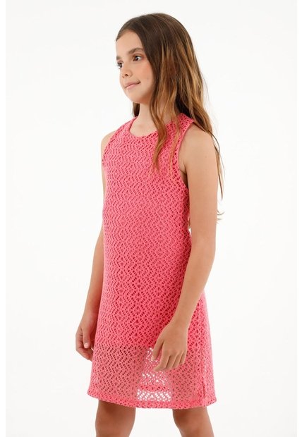 Vestido Con Aberturas Para Niña