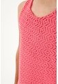 Vestido Con Aberturas Para Niña de Tennis