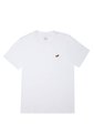 Tennis Camiseta Con Bordado Blanca Para Hombre de Tennis