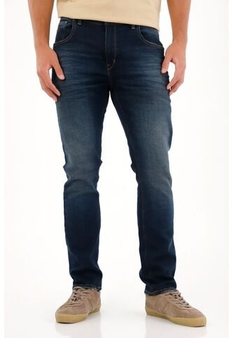 Tennis Jean Nudy Cinco Bolsillos Azul Oscuro Para Hombre Tennis
