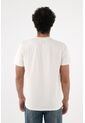 Tennis Camiseta Para Hombre De Algodón Blanca Regular Con Mini Raquetas En El Pecho de Tennis
