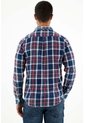 Camisa Tipo Leñadora Azul Para Hombre de Tennis