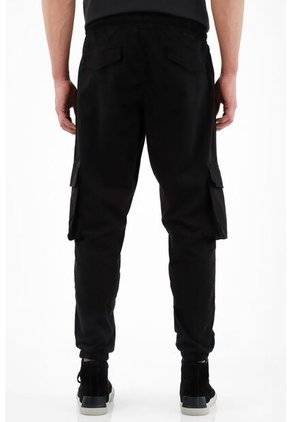 Tennis Pantalón Negro Tipo Jogger Para Hombre