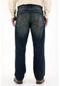 Tennis Jean Loose Con Roto Azul Oscuro Para Hombre de Tennis