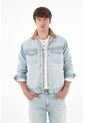 Tennis Chaqueta Trucker Con Cuello Corduroy Para Hombre de Tennis