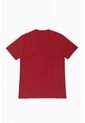Camiseta Roja De Cuello Redondo Para Hombre de Tennis