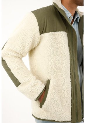 Tennis Chaqueta Verde De Cuello Alto Para Hombre