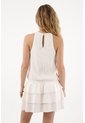 Tennis Vestido Corto Con Cuello Alto Para Mujer de Tennis
