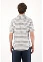 Tennis Camisa Tipo Bowling Preteñida A Rayas Para Hombre de Tennis