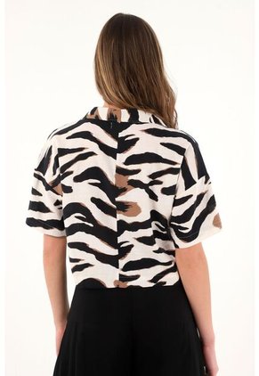 Tennis Camisa Con estampado Animal Print Para Mujer