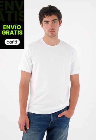 Tennis Camiseta Básica Con Raqueta Blanca Para Hombre Tennis