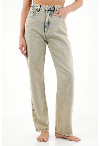 Tennis Jean Azul De Tiro Alto Para Mujer Tennis