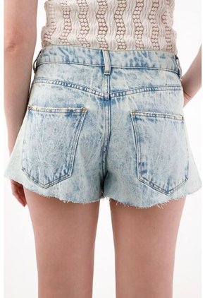 Tennis Short En Algodón 100% Tono Claro Para Mujer