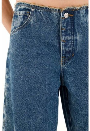 Tennis Jean Horseshoe Tiro Bajo Tono Medio Para Mujer