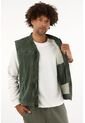 Tennis Chaleco Verde Con Teñido Overdye Para Hombre de Tennis