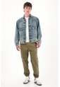Tennis Pantalón Tipo Jogger De Pretina Elástica Verde Para Hombre de Tennis