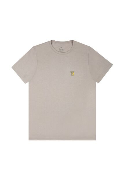 Tennis Camiseta Gris Manga Corta Para Hombre