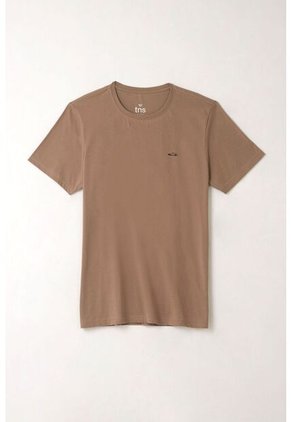 Tennis Camiseta Básica Café Para Hombre