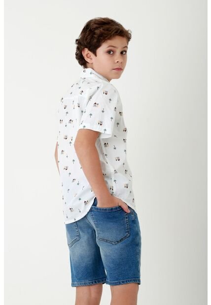 Camisa Blanca Para Niño