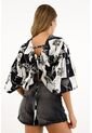 Tennis Camisa Negra Con Escote Para Mujer de Tennis