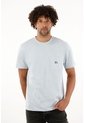 Camiseta Con Bolsillo De Parche Azul Para Hombre de Tennis