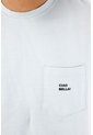 Camiseta Con Bolsillo De Parche Azul Para Hombre de Tennis